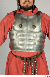  Photos Medieval Roman soldier in plate armor 1 Medieval Soldier Roman Soldier leather belt plate armor red gambeson upper body 0001.jpg